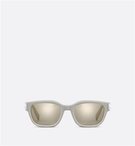 dior step sunglasses|DiorOblique S1I Transparent Beige Square Sunglasses .